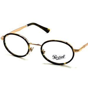 NEW ORIGINAL PERSOL 2452-V 1080 Bronze Tortoise Brown Men Eyeglasses 48mm 21 145